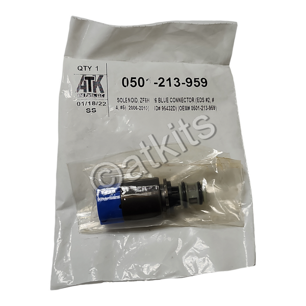 SOLENOID / ZF6HP26 BLUE CONNECTOR (EDS #2 / #4 / #5) (2006-2010) (IND# 95432D) (OEM# 0501-213-959)