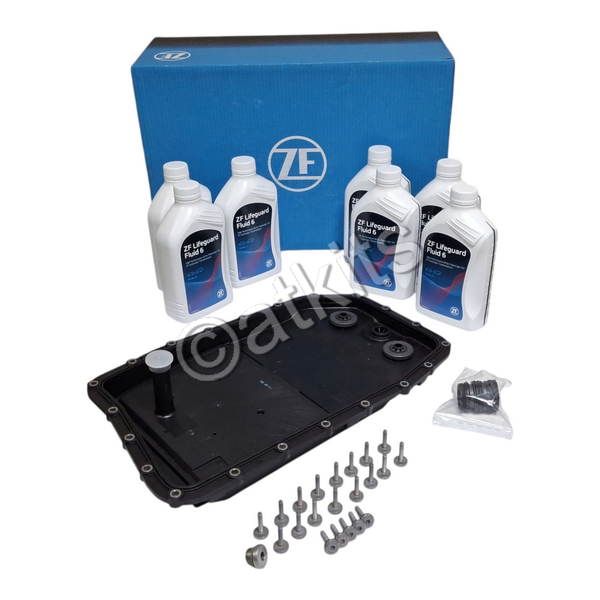 FILTER W/PAN / ZF6HP26 / WITH SLEEVE / BOLTS AND 7 BOTTLES QT. OIL (OEM# 1068.298.062)