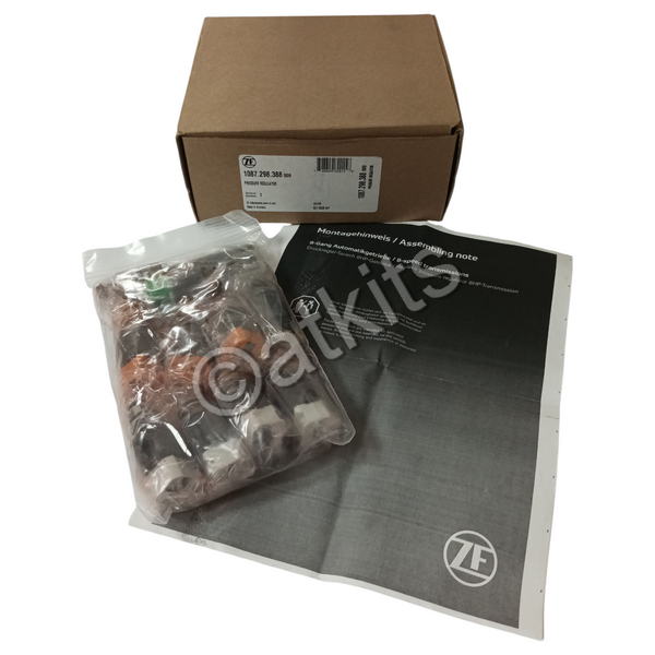 SOLENOID KIT ZF8HP45 / ZF8HP70 / 9 PCS ( 4 WHITE / 3 ORANGE / 1 BLACK / 1 GREEN / PARK CYLINDER) OEM MADE IN GERMANY