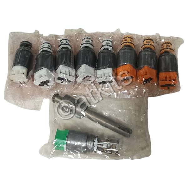 Solenoid Kit ZF8HP45 /  Zf8hp70 /  9 Pcs ( 4 White /  3 Orange /  1 Black /  1 Green /  Park Cylinder) Oem Made In Germany