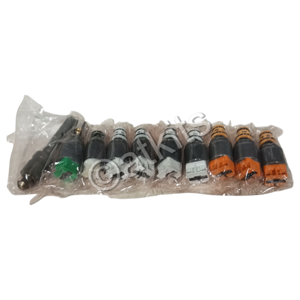 Solenoid Kit ZF8HP45 /  Zf8hp70 /  9 Pcs ( 4 White /  3 Orange /  1 Black /  1 Green /  Park Cylinder) Oem Made In Germany