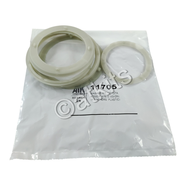 WASHER KIT / TOYOTA A750E/F / A761E (03-ON) (5 WASHERS / PLASTIC)