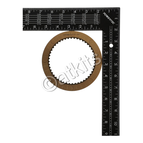 Fr Plate /  Isuzu A460 /  K1 Clutch (od: 5.252" - 48t)