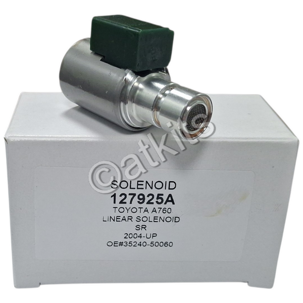 SOLENOID / TOYOTA A760 / A960 / AB60E/F / LINEAR SR (GREEN CONNECTOR) (OEM# 35240-50060)