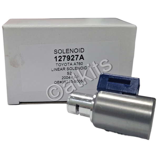 SOLENOID / TOYOTA A760 / A960 / AB60E/F / LINEAR S2 (BLUE CONNECTOR) (OEM# 35240-50050)