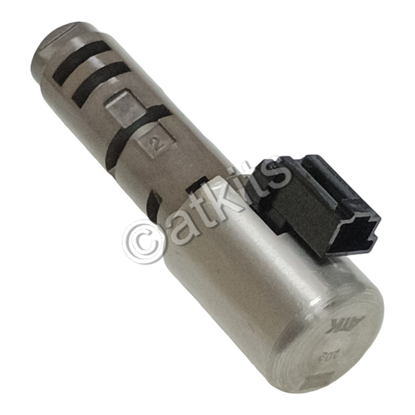 Solenoid /  Linear Sl1/sl2 /  Toyota A760 (04-up) /  2 Blade Black Connector No Hole In Metal End (oem# 35210-50010) Aftermarket