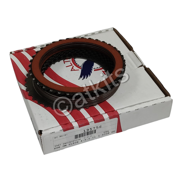 POWERPACK / GM 6L80E / 6L90E / HI-PERFORMANCE 4-5-6 CLUTCH (FEAUTURES 1-SIDED RED EAGLE FRCITION CLUTCHES)