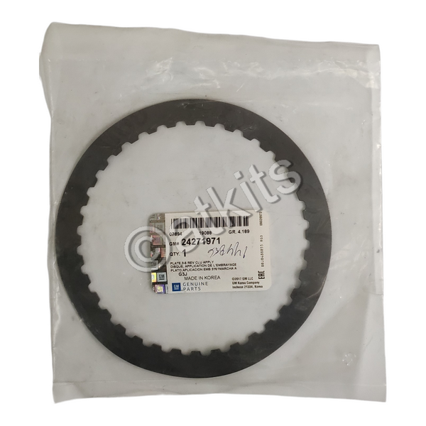 St Plate /  Waved Cushion /  Gm 6T40 3-5 Reverse 6T40/45/50 (internal Tooth) (oem) (red Edge)