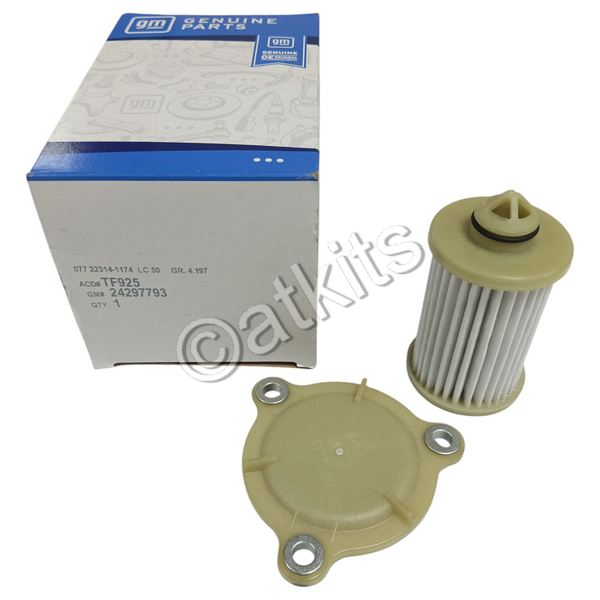 FILTER / CARTRIDGE / GM 9T40 / 9T50 / 9T60 / 9T65 (2017-UP) INCLUDE ORING AND CAP (OEM# 24297793 / 24272927 / JM5Z-7B301-A) (OEM)