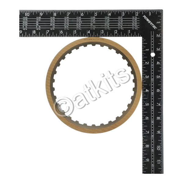 FR PLATE / HYUNDAI R4/V4A51 / R5/V5A51 / F4A51 LOW REVERSE (THIN PAPER) (IND# 37322AW) (OEM# 45632-39500) (THK: 7.030" - 30T)
