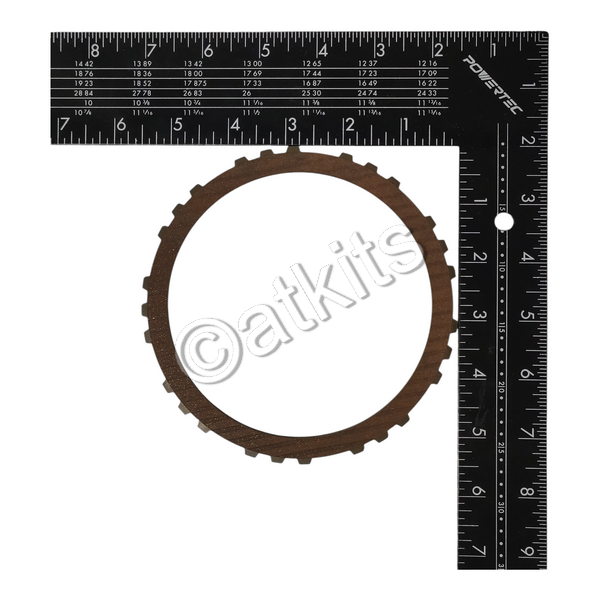 FR PLATE / HYUNDAI A6MF1/A6MF2 / 3-5 CLUTCH (1-SIDED / EXTERNAL SPLINE) (THK: 2.5 MM) (ID: 4.571" - 27T)