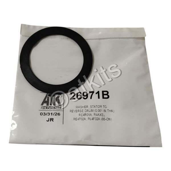 WASHER / STATOR TO REVERSE DRUM (0.051 IN THK) RE4R01A / R4AXEL / RE4F02A / RL4F02A (85-ON)