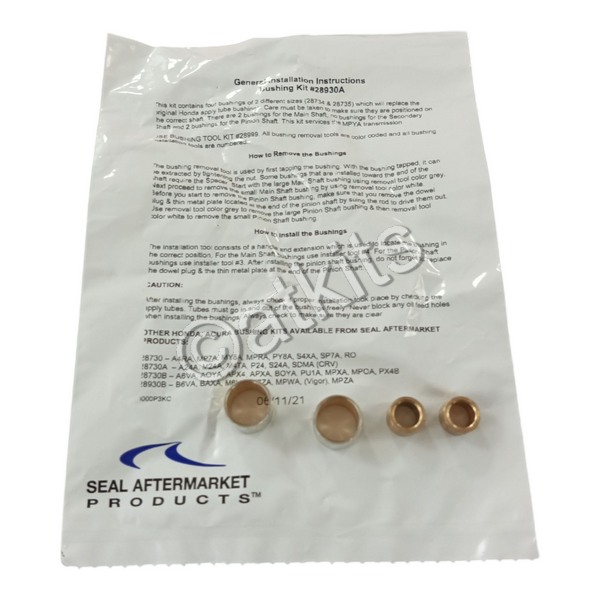 BUSHING KIT HONDA MPYA M5DA (4 BUSHINGS)
