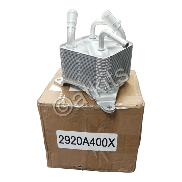 OIL COOLER / MITSUBISHI OUTLANDER (2012-2022) 3 BOLTS / 4 TUBES ON TOP (2 BIG / 2 SMALL) (OEM# 2920A400)