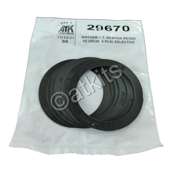 WASHER KIT / RE4F03A REVERSE DRUM (5 PCS) SELECTIVE