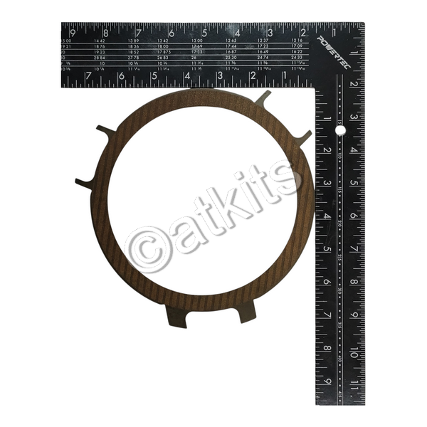 FR PLATE / RENAULT AL4 / DPO 97-ON BRAKE-EXTERNAL SPLINE (OEM# 7700-101-410) (ID:5.75" - 3T)
