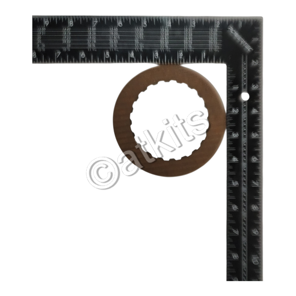 FR PLATE / RENAULT DPO / 4TH INTERNAL SPLINE 99-UP (OEM# 7700-102-010) (OD: 4.650" - 20T)
