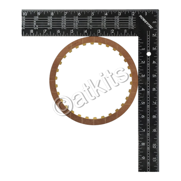 FR PLATE / ZF4HP16 / B / E / F CLUTCH - INPUT-TOP /  04-ON. (OD: 6.553" - 30T)