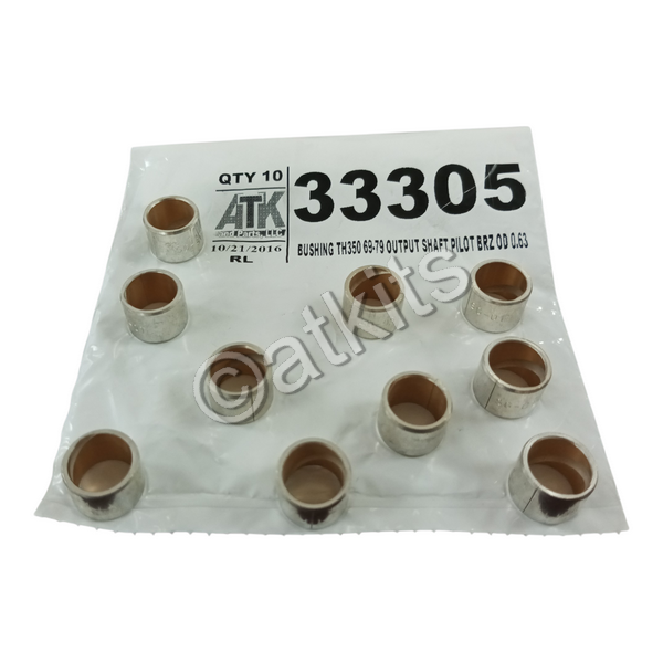 Bushing TH350 69-79 Output Shaft Pilot Brz Od 0.63 (pack Of 10)