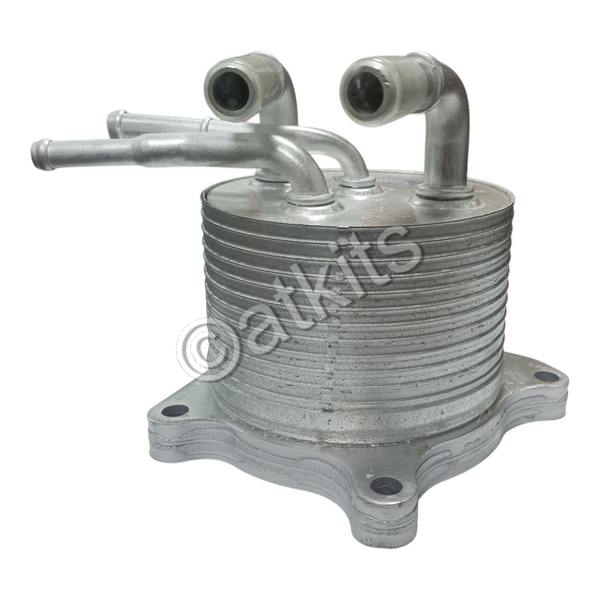 OIL COOLER / JF011E (JEEP COMPASS / PATRIOT / CALIBER 2.0L / 2.4L) 07-UP AFTERMARKET (4 HOSES / 2 LARGE IN THE TOP / 2 SMALL IN THE TOP)