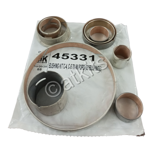 BUSHING KIT C4 / C5. 70-86 FORD (09 BUSHINGS)