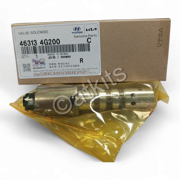 SOLENOID / KIA/HYUNDAI A8LF1 / BLACK CONNECTOR (02 PER TRANSMISSION) (OEM# 46313-4G200)