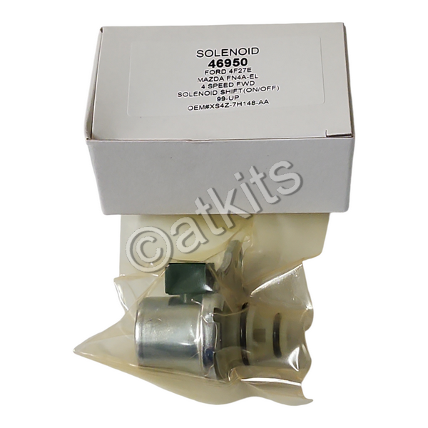 SOLENOID / SHIFT (ON/OFF) / FORD 4F27E / MAZDA FN4A-EL / 99-UP (OEM# XS4Z-7H148-AA)