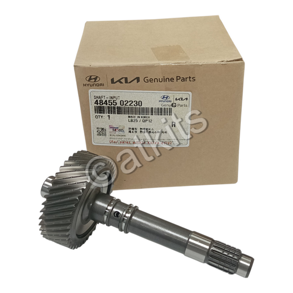 SHAFT / INPUT SHAFT W/GEAR / HYUNDAI KAPPA (OEM# 48455-02230)