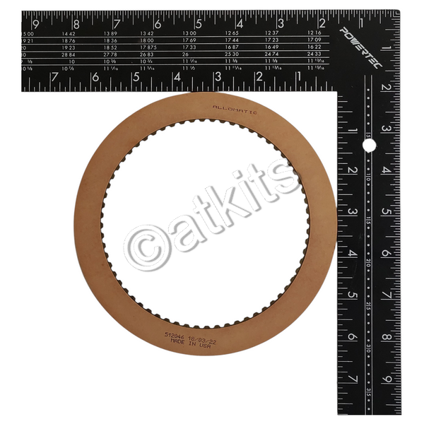 FR PLATE / FORD E4OD / DIRECT (SMOOTH) (IND# 36304 / 36304D) (TAN - 64T- OD:6.389"- SM)