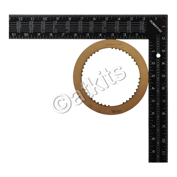 FR PLATE FORD CD4E REVERSE INPUT TAN