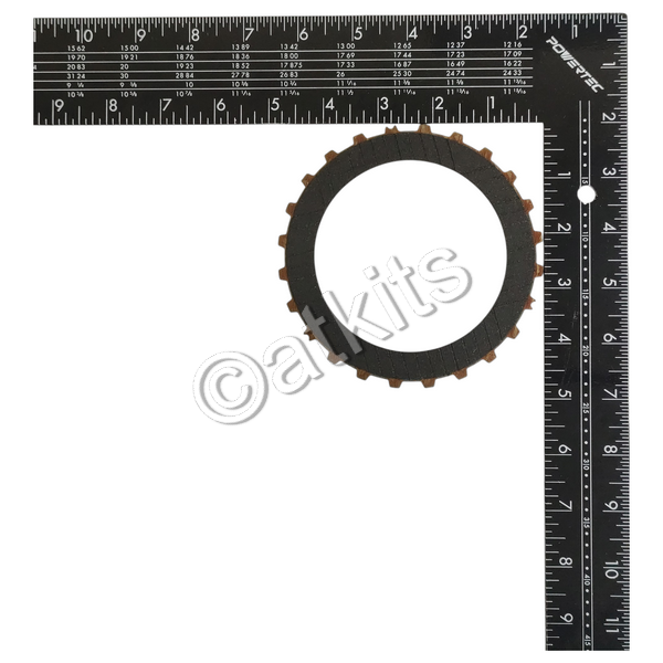 FR PLATE / MERCEDES 722.6 / K3 97-UP (SINGLE SIDED - OD SPLINE) (OEM# 220-272-0926) (H.E.BLK- 24T- ID:3.465"- 2MP)
