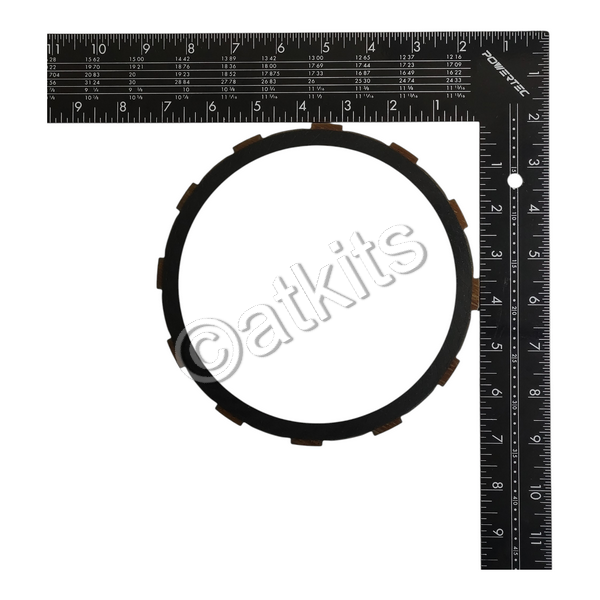 FR PLATE / MERCEDES 722.6 K1/B1 (96-UP) SINGLE SIDE / OD SPLINE (H.E.BLK- 12T- ID:6.080"- SP)