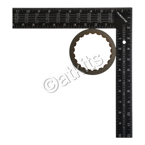 FR PLATE NISSAN RE4F04A HIGH BLACK (1995)