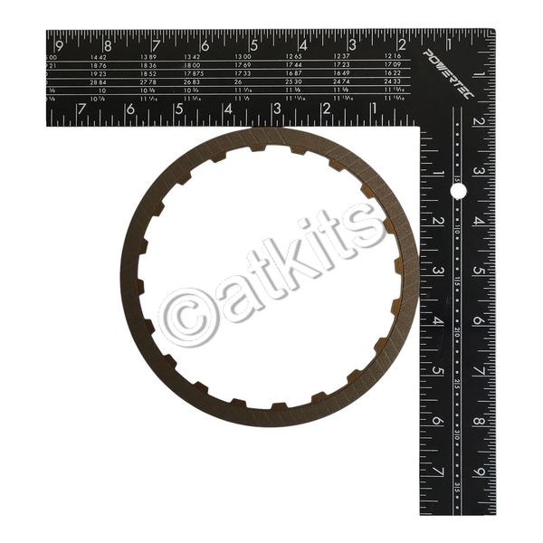 FR PLATE NISSAN RE4R03A OVERRUN NISS ONLY BLK (OEM# 31532-51X02) (OD: 6.085" - 20T)