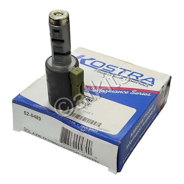 SOLENOID / VW 09G / GREEN CONNECTOR / C1 / C2 / C2 CLUTCH SHIFT CONTROL / EPC / B1 (USES 05 PER UNIT) (LARGE CANISTER) (REPLACES 52-0566)