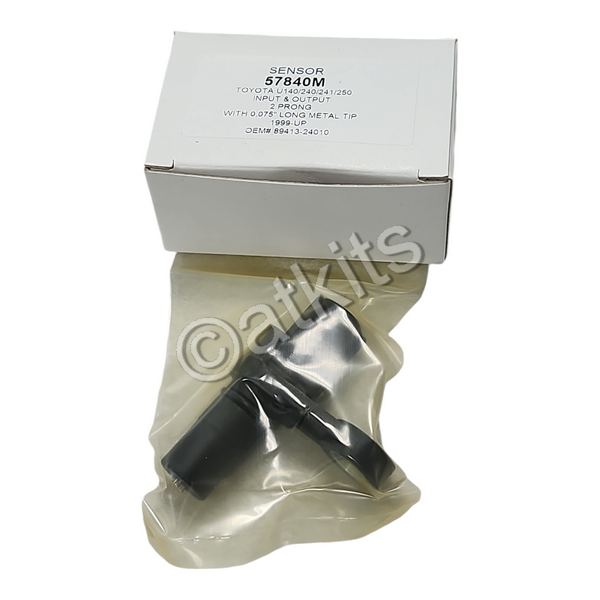 SENSOR / INPUT AND OUTPUT / TOYOTA U140 / U240 / U241 / U250 (2 PRONG WITH 0.075"" LONG METAL TIP) (99-UP) (OEM# 89413-24010)