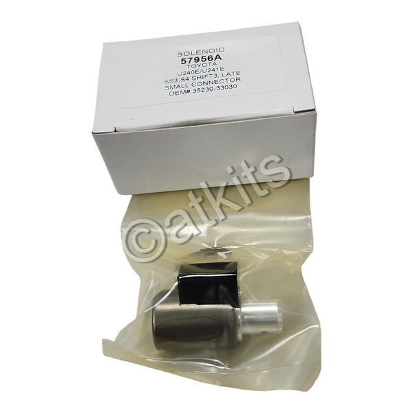 SOLENOID / TOYOTA U240E / U241E / SS3 / S4 SHIFT3 / LATE SMALL CONNECTOR (OEM# 35230-33030)