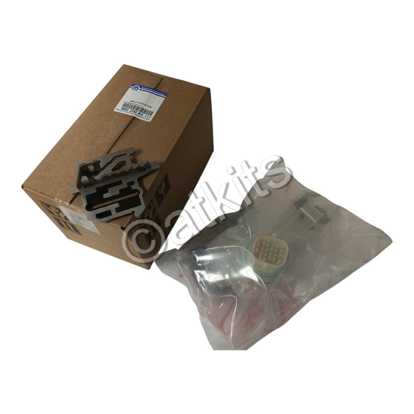 SOLENOID BLOCK / 45RFE / 5-45RFE / OEM 99-ON (WHITE CONNECTOR + BRACKET) (REPLACES OEM# 68002342AB / 68002342AD / 68002342AE / 68002342AF)