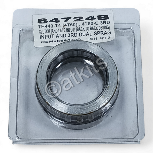 SPRAG / TH440-T4 (4T60) / 4T60E / 3RD CLUTCH (AND LATE INPUT) (BACK TO BACK DESIGN) INPUT AND 3RD DUAL SPRAG / L93-95 (IND: 84724B)
