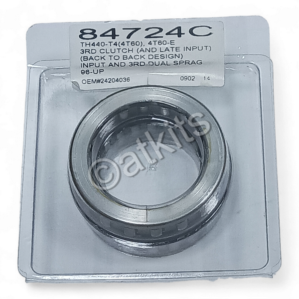 SPRAG / TH440-T4 (4T60) / 4T60E / 3RD CLUTCH (AND LATE INPUT) (BACK TO BACK DESIGN) INPUT AND 3RD DUAL SPRAG / 96-UP (IND: 84724C)