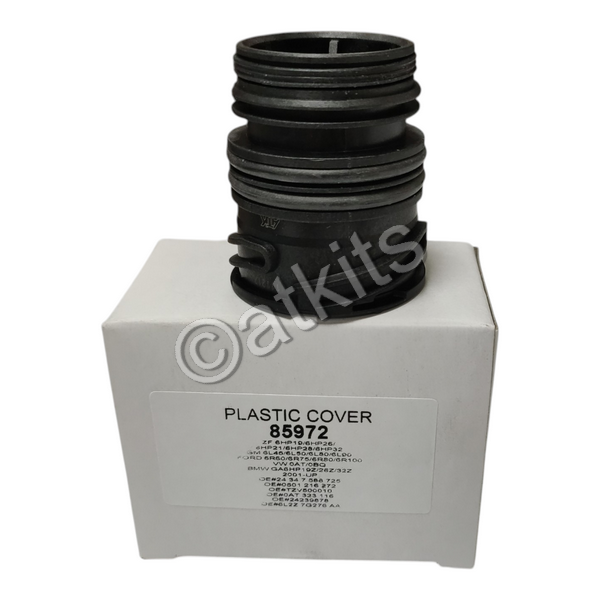 CONNECTOR SLEEVE / BMW ZF6HP19 / ZF6HP21 / ZF6HP26 / ZF6HP28 / ZF6HP32 / FORD 6R60 / 6R75 / 6R80 / 6R100 / TZV500010 / GM 6L45 / 6L50 / 6L80 / 6L90 (OEM# 0501-216-272 / 24347-588-725 / 24239878 / 6L2Z-7G276-AA)