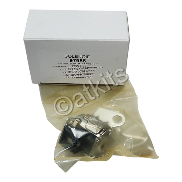 SOLENOID / TOYOTA A340E / A340H / A340F ON/OFF LOCK UP (OEM# 85420-30110 / 85420-30120 / 35250-50030)