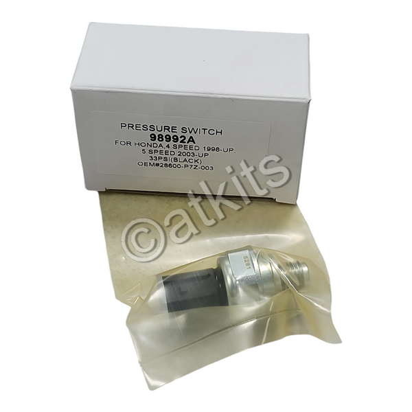 Pressure Switch Honda APXA / APX4 / MPXA / MPWA / MPOA / AOYA / BOYA / BAXA / MAXA / MP1A / M6HA / MPJA / MDWA / PX4B / Black Connector / 33 Psi / 90-97
