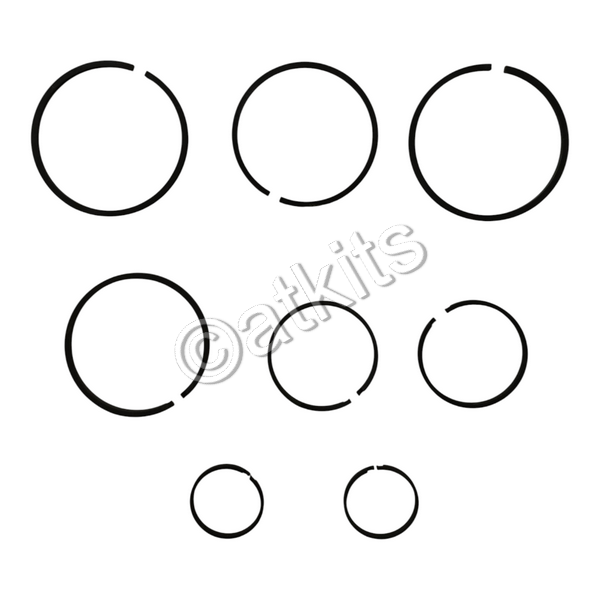 Ring Kit /  Chrysler TF6/A904 /  8-rings /  1960-on (ind K12950c)