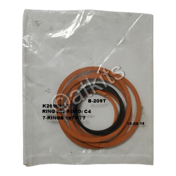 RING KIT / FORD: C4 / 1970-77 / 7-RINGS (TEFLON)
