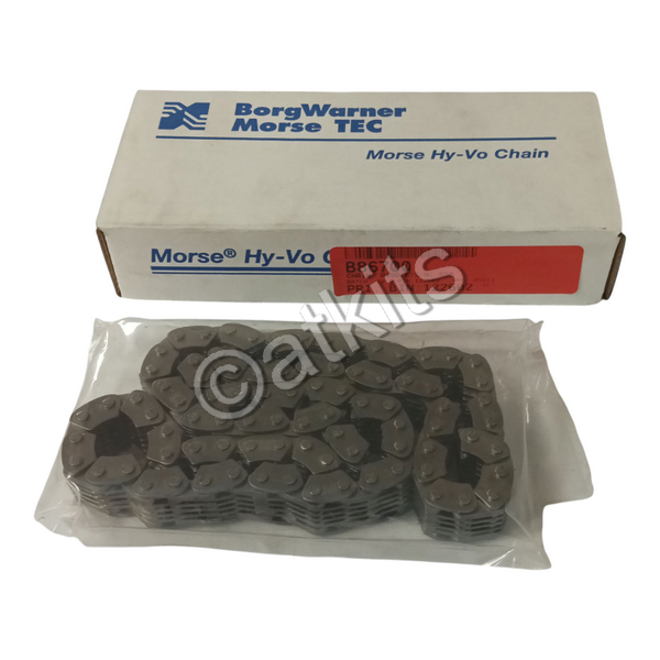 CHAIN AXOD/AXODE /S/N .750" CHEVY CAVALIER / PONTIAC SUNFIRE (HV-021) BORG WARNER (.750" HIDE SPROCKET / 86 ROUND PINS / 1 COPPER LINK) (OEM# (E6DZ-7G249A))