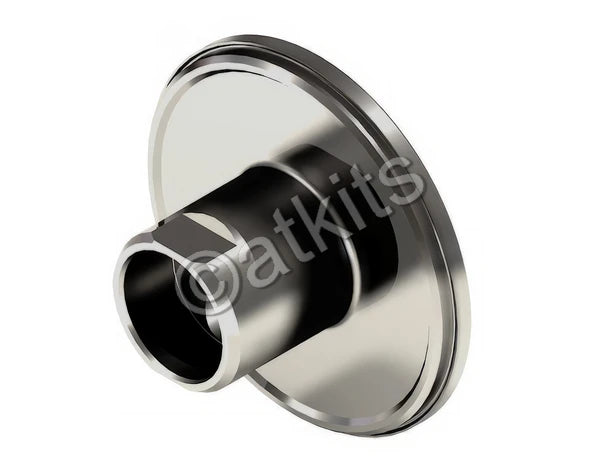 Hub /  Impeller Hub /  Chryler 62TE (hub Mount: Flanged /  Pump Drive Style: Flats /  Material: Hardened Steel /  Assembled Height: 1.446" /  Journal Dia.: 1.500" /  Flange Outer Dia.: 3.690" /  Height: 1.790")
