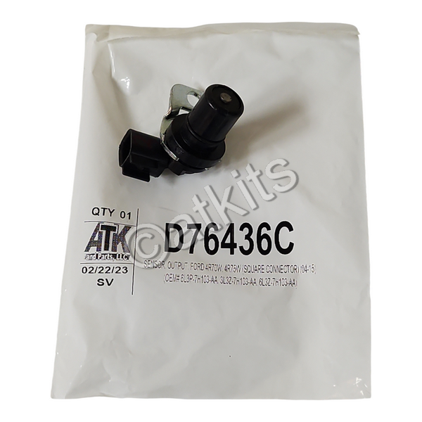 SENSOR / OUTPUT / FORD 4R70W / 4R75W (SQUARE CONNECTOR) (04-15) (OEM# 6L3P-7H103-AA / 3L3Z-7H103-AA / 6L3Z-7H103-AA)