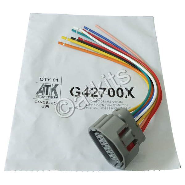 CONNECTOR / WIRE HARNESS REPAIR F4A41/42 (GRAY CONNECTOR) CONNECTS TO INTERNAL HARNESS 46308-39550 AND 42700-23010