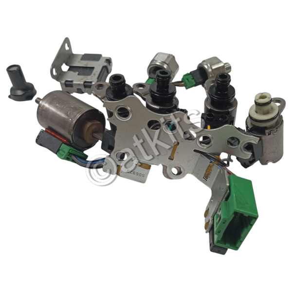Solenoid Kit /  Nissan JF011E (04 Pcs)  /  Step Motor /  Harness /  Chip And Pressure Sensors (used)